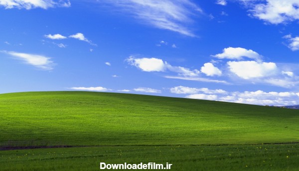 عکس معروفترین تصویر زمینه ویندوز اکس پی با کیفیت 4K