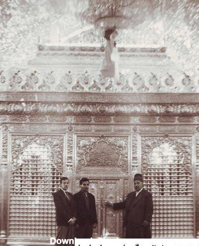عکس حرم امام حسین در قدیم