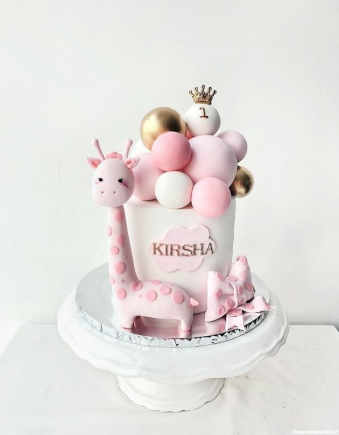 مدل کیک تولد ۹۸ جدید عاشقانه - دیزاین کیک تولد رمانتیک و عاشقانه