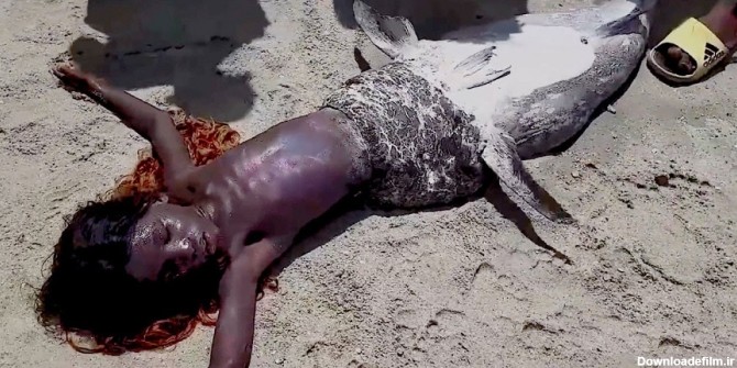 پیدا شدن یک پری دریایی سیاه‌پوست! +ویدئو و عکس