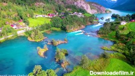 ویدیوی باکیفیت از طبیعت زیبای کشور نروژ | (مناظر زیبا / قسمت 17)