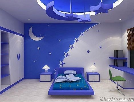 رنگ اتاق خواب پسرانه