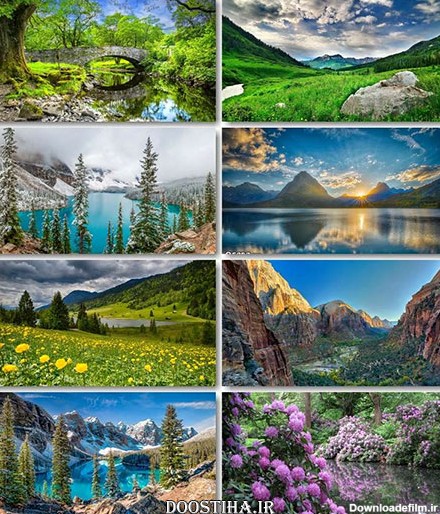 دانلود تصاویر شگفت انگیز از طبیعت Beautiful Nature Wallpapers
