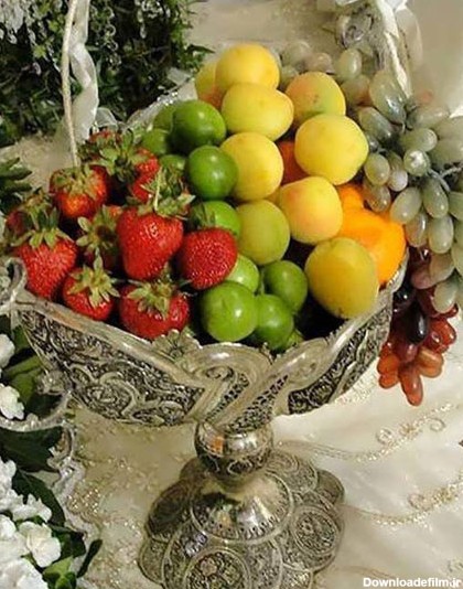 تزیین ظرف میوه برای میهمانی و خواستگاری
