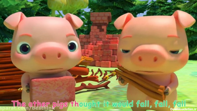 آهنگ شاد کودکانه Cocomelon قسمت 11 - سه بچه خوک