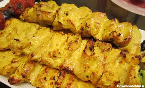 جوجه کباب زعفرانی -غذای ایرانی،غذای بین المللی - غذای ...