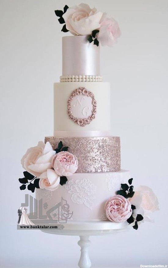مدل کیک فوندانت خاص و مدرن ویژه عقد و عروسی