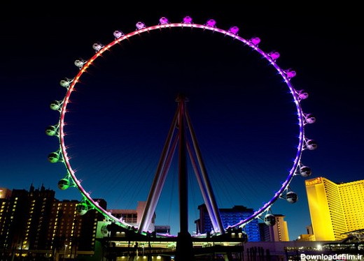 با بلندترین چرخ و فلک در دنیا آشنا شوید+عکس