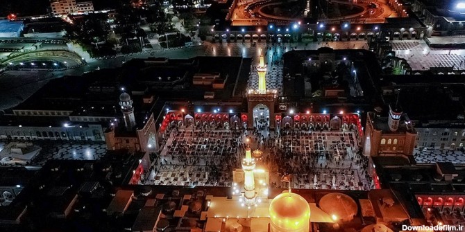تصاویر هوایی از حرم امام رضا(ع) - تابناک | TABNAK
