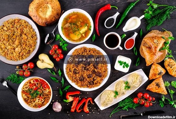 عکس با کیفیت از غذاهای ایرانی