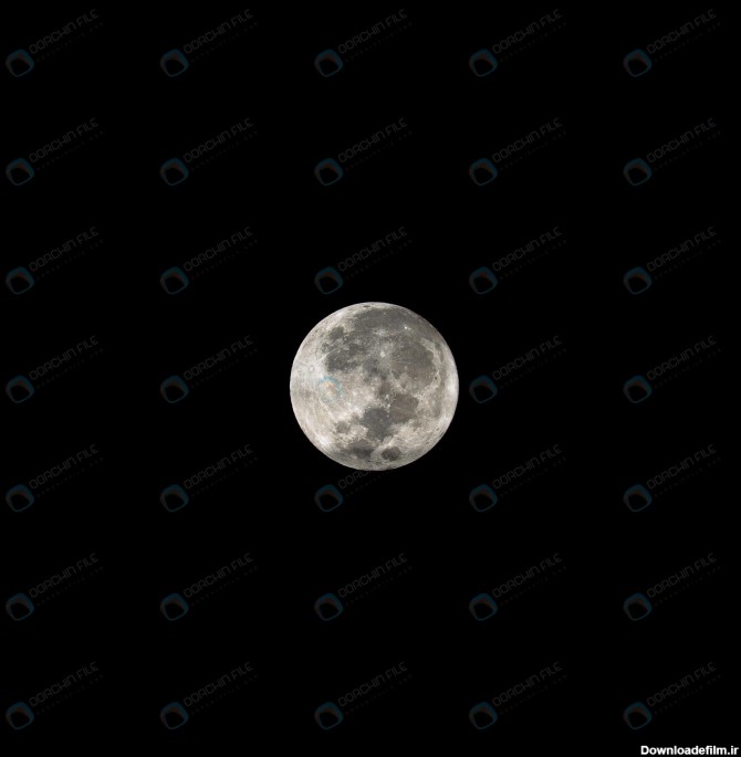 عکس باکیفیت از ماه کامل و بکگراند مشکی - مرجع دانلود فایلهای دیجیتالی