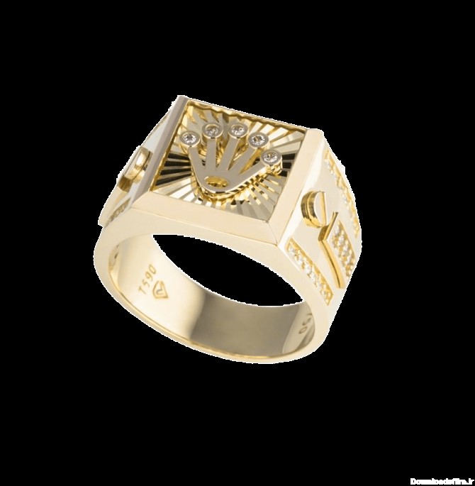 انگشتر طلای مردانه کد 1018 | طلاباشی