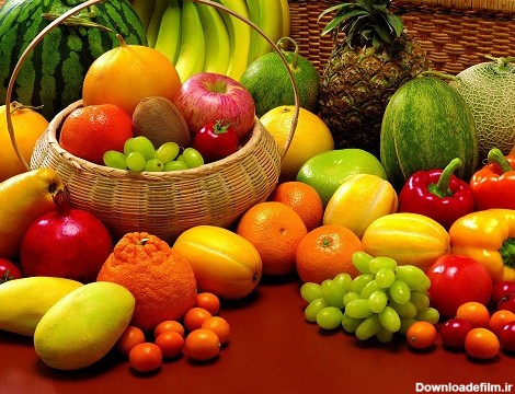 تصویر زمینه میوه، تصاویری از میوه های رنگارنگ