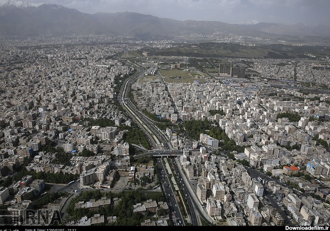 عکس های هوایی از تهران و حومه | پایگاه اطلاع رسانی رجا
