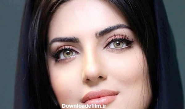 عکس دختر چشم رنگی ایرانی