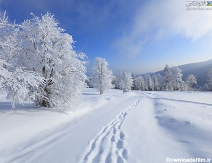منظره های بسیار زیبا ازبرف و زمستان