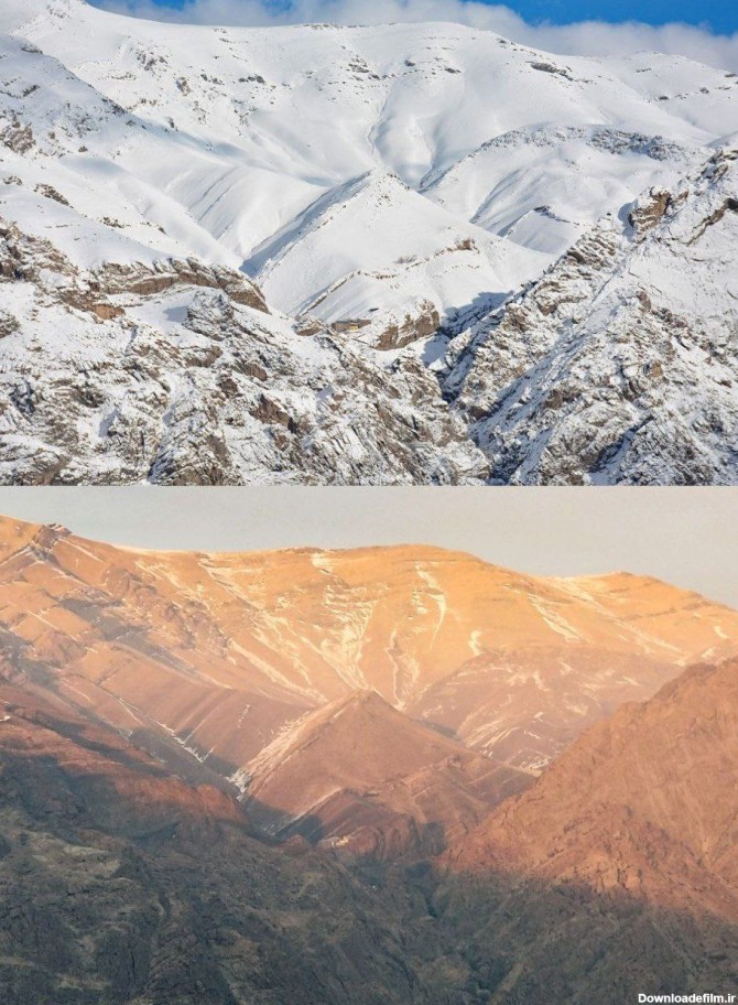 وضعیت کوه های تهران
