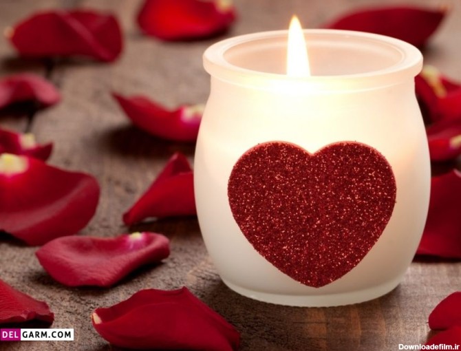 20 عکس پروفایل شمع و گل زیبا و احساسی