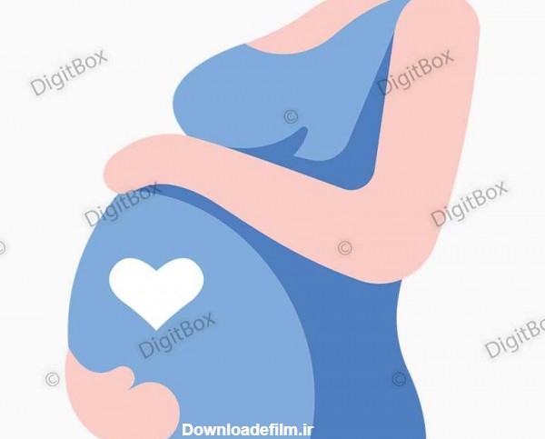 عکس بارداری کارتونی - دیجیت باکس - DigitBox