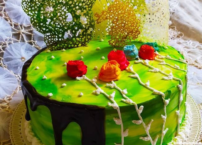طرز تهیه کیک تولد ساده و خوشمزه توسط رادمهرآوه - کوکپد