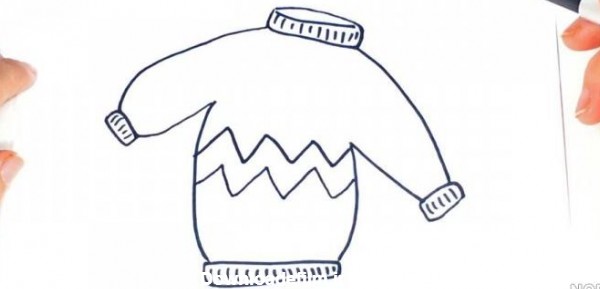 عکس نقاشی ژاکت برای کودکان - عکس نودی