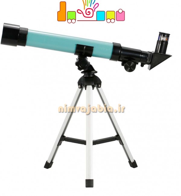 تلسکوپ ۳پایه آلیاژی مدل C2120- اسباب بازی نیم وجبیا- Early Development Science C2120 Telescope Toy for kids 1