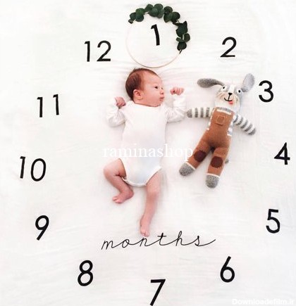 ایده عکاسی از نوزاد پسر یک ماهه - مدل های عکس نوزادی 1 ماهگی