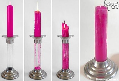 شمع های زیبا و خلاقانه (+عکس)