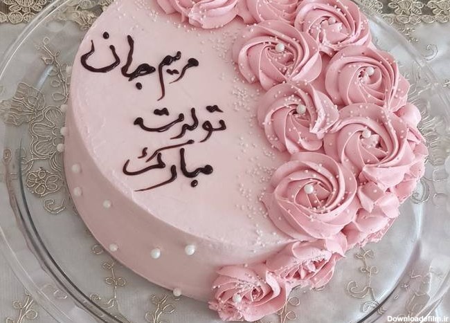 طرز تهیه کیک تولد گل رز ساده و خوشمزه توسط Hoda.. - کوکپد
