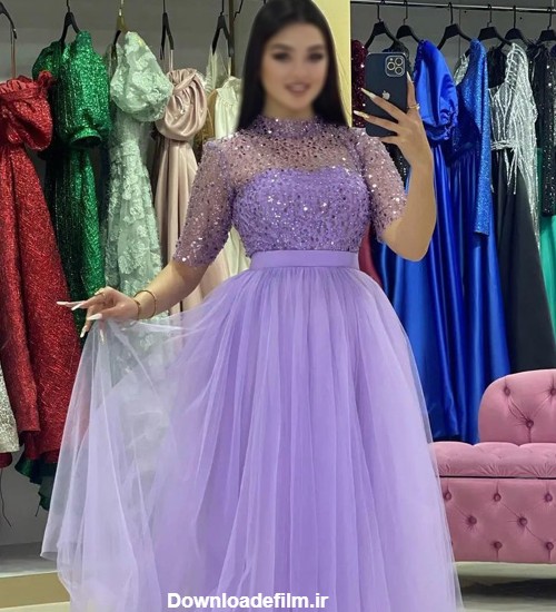 ایده مدل لباس مجلسی جدید و شیک برای خواهر داماد در اینستاگرام