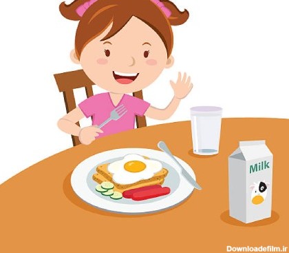 شعرهای کودکانه زیبا درباره صبحانه خوردن