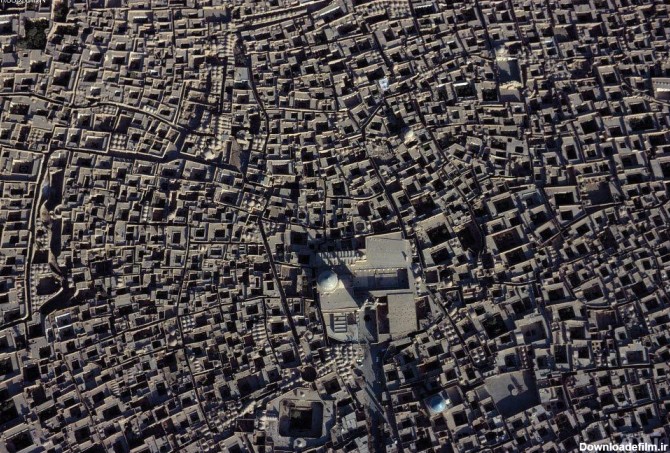 عکس هوایی کم نظیر از مسجد جامع یزد - خبرآنلاین