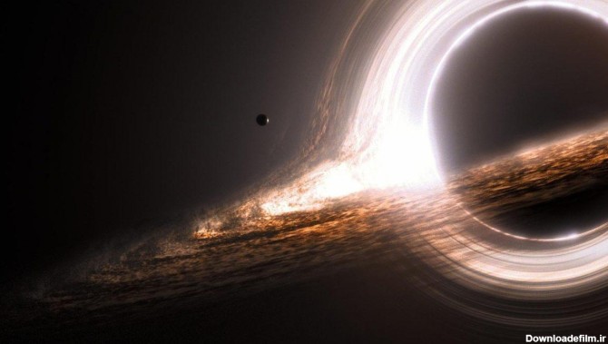 انیمیشن متحرک سیستم سیاهچاله دوتایی