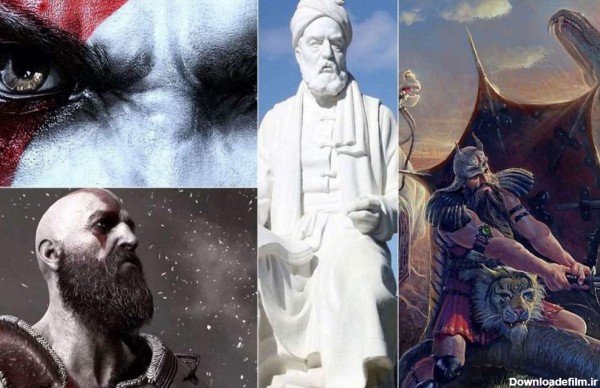 عکس خدای جنگ ایرانی
