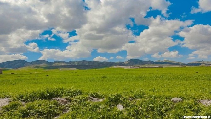 تصاویری زیبا از طبیعت بهاری شهرستان گیلانغرب