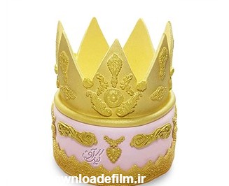 کیک روز دختر - کیک طلا تاج | کیک آف