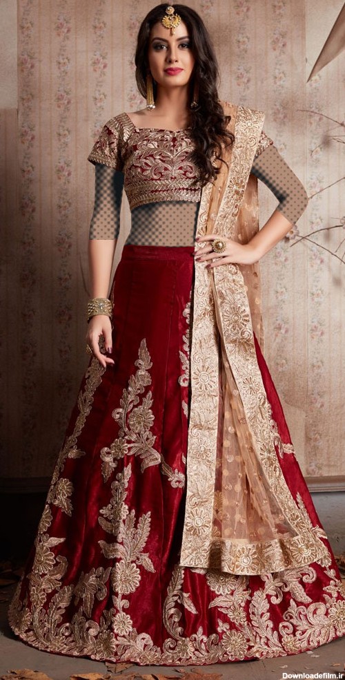 لباس هندی زنانه و دخترانه ؛ ۲۵ مدل ساری مجلسی شیک و زیبا | ستاره