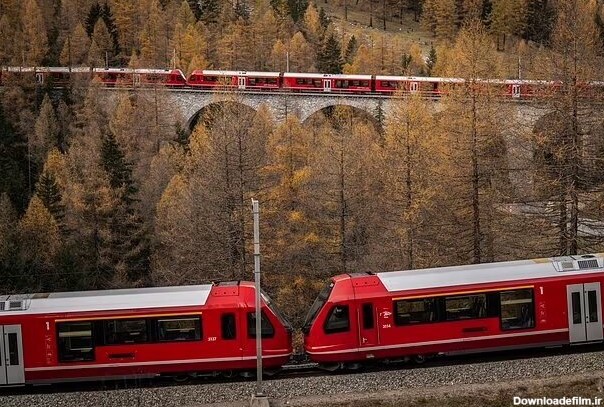 طولانی‌ترین قطار مسافربری جهان راه افتاد/ عکس - خبرآنلاین