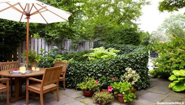 تزیین حیاط خانه، 10 ایده برای باغچه های جمع و جور!