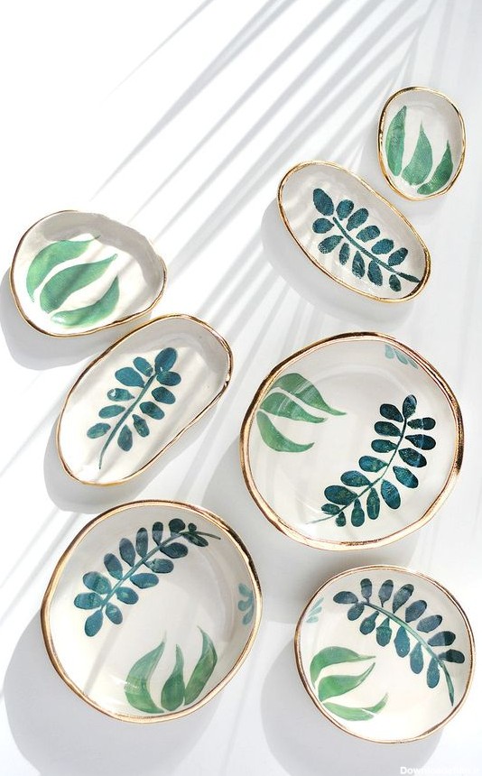 طراحی های شگفت انگیز و زیبا روی ظروف چینی با رنگ های سفالی +عکس ...