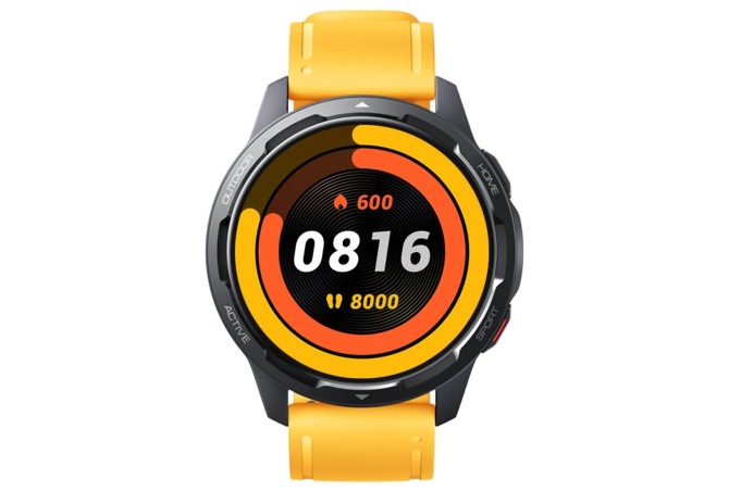 ساعت هوشمند واچ S1 اکتیو شیائومی / Xiaomi Watch S1 Active مشکی با بند نارنجی