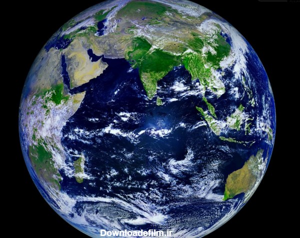 عکس کره زمین کامل - عکس نودی