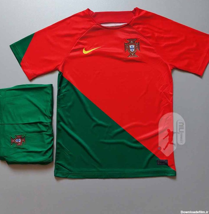 لباس اول پرتغال ( کیفیت A - ورژن هوادار - فصل 2022/23) همراه ...