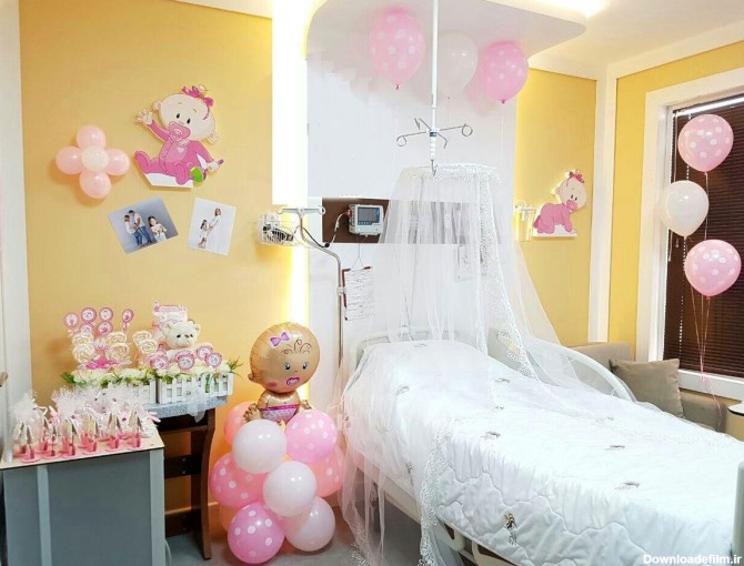 اتاق‌های لاکچری نوزادان متولد 99.9.9 در یک هتل بیمارستان تهران/ ویدئو