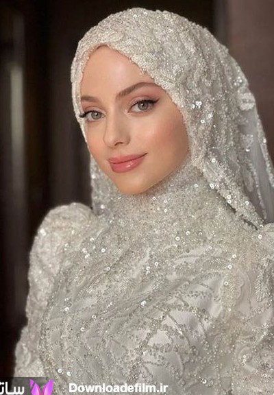عکس عروس حجابی