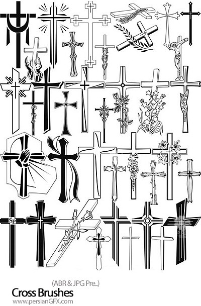مجموعه براش های صلیب - Cross Brushes