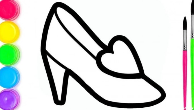 عکس طراحی کفش دخترانه