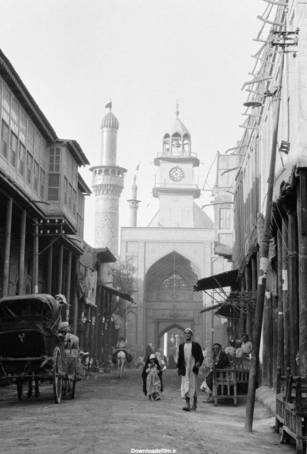 قدیمی‌ترین عکس از حرم امام حسین (ع) | مناره‌های حرم حضرت عباس را ببینید