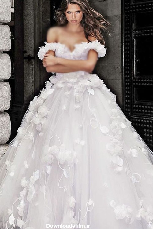 لباس عروس گل برجسته؛ ۳۱ مدل جدید و زیبا | ستاره