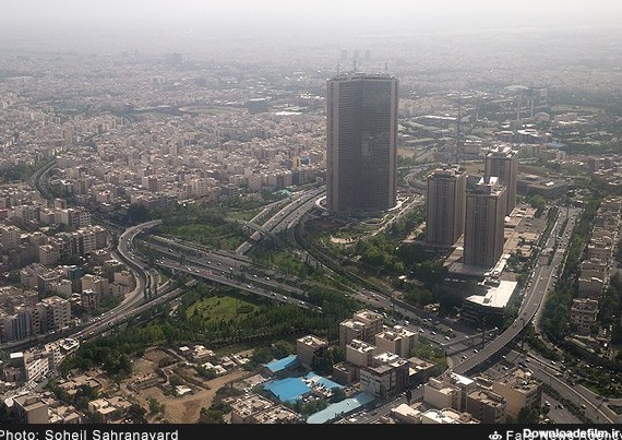 عکس: تصاویر هوایی شهر تهران | پایگاه اطلاع رسانی رجا